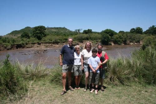 Dave and Lise Sanderson with Earl and Brenda Wattie